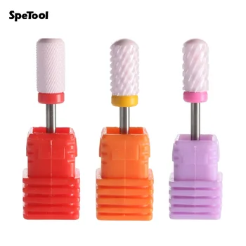 

SpeTool 1Pc Fine 2XC 3XC Available Pink Electrical Nail Polisher Drill Bit Nails Files Drill Manicure Pedicure Machine Bits