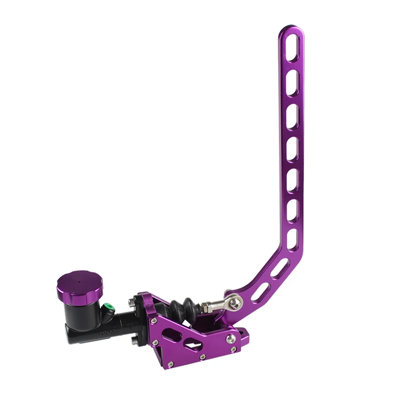 RASTP-Красочный алюминиевый Гидравлический Дрифт гидро E-Brake гоночный ручной тормоз рычаг передач с блокировкой масляный бак RS-HB917 - Название цвета: Purple
