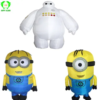 

Baymax Minion Mascot Costume Christmas Carnival Cosplay Animal Costumes Inflatable Costume Children's Day Halloween for Kids