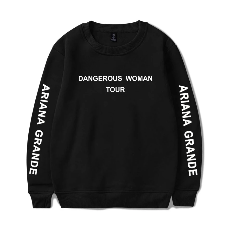 Ariana Grande Tour Hoodie Sweatshirt Print Dangerous Men Hoodies Fashion WE LOVE MANCHESTER Autumn Clothes | Мужская одежда