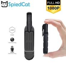 T189 Mini cámara Full HD 1080P cámara secreta usable pluma pequeña cámara Mini DVR Digital Mini DV Cámara Espia soporte Tarjeta de 32GB