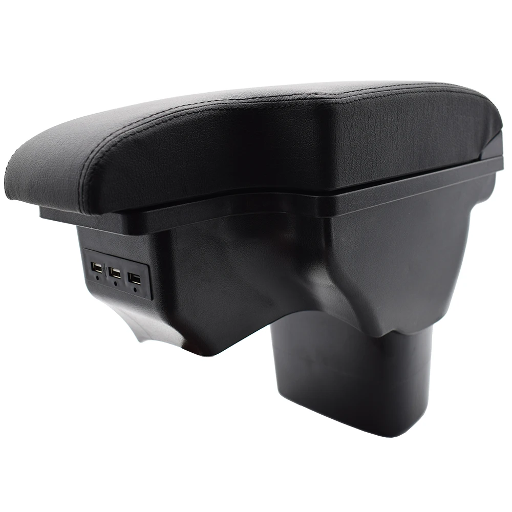 Кожаный подлокотник для Nissan Juke ESQ 2011 2019 Автомобильный USB интерфейс коробка