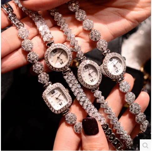 cubic zirconia iced out watch