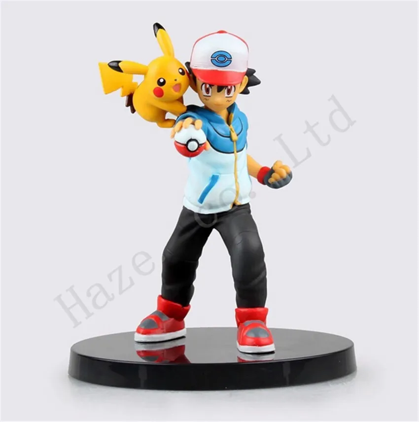 

Pocket Monster Ash Ketchum 6'' PVC Complete Figure Toy Gift