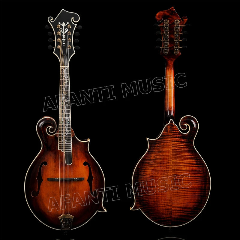 

Afanti Solid Spruce top / Flamed Maple Back & Sides / Afanti Mandolin (AMB-219)