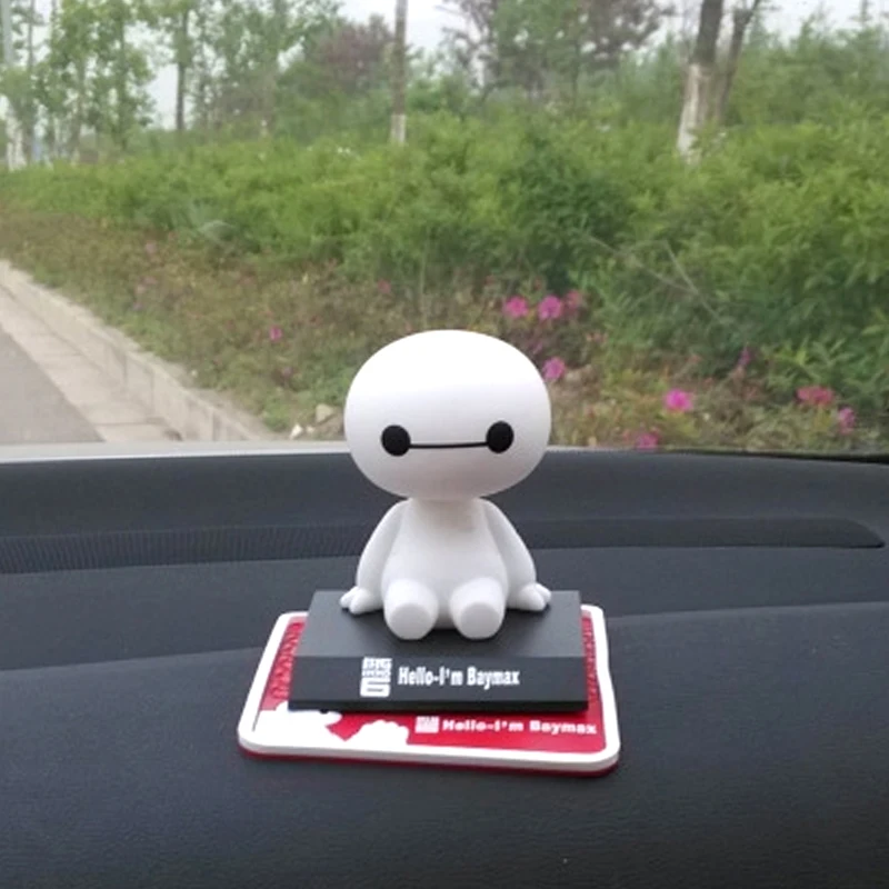 LENTAI 1 шт. автомобильный нескользящий коврик baymax черный красный для VW Golf 4 7 5 MK4 Mazda 6