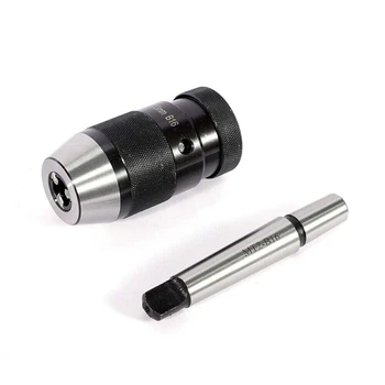 

Clamp Range 1-13Mm B16 Keyless Drill Chuck Self Tighten Mt2 Shank Taper #2 Self Tightening Drill Chuck