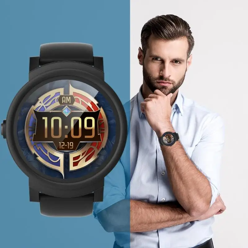 Смарт-часы Ticwatch E Expres, ОС Android, MT2601, двухъядерный, IP67, водонепроницаемый, Bluetooth 4,1, wifi, gps, умные часы, телефон, ремешок на подарок