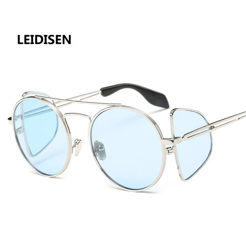 Leidisen морской женские солнцезащитные очки красочные модные винтажные oculos де золь