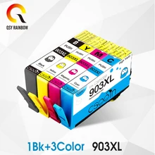 CMYK supplants совместимый для hp 903XL 903 чернильный картридж XL с чипом для принтера hp OfficeJet 6950 6956 Pro 6960 6970