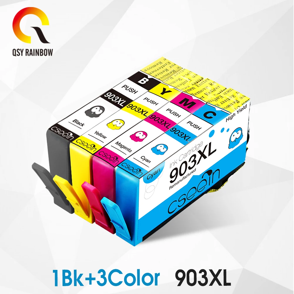 CMYK SUPPPLIES совместимый для hp 903XL 903 XL чернильный картридж с чипом HP OfficeJet 6950 6956 Pro 6960 6970