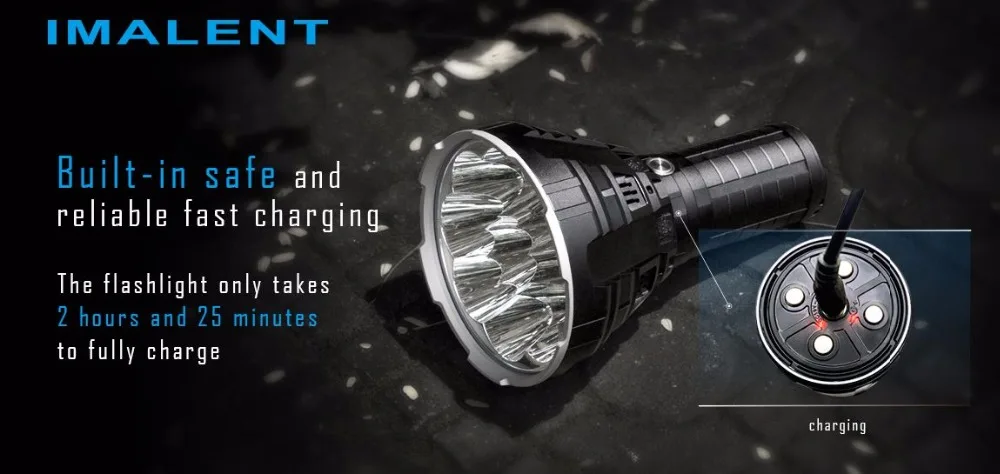 IMALENT R90C 9* CREE XHP35 HI светодиодный фонарик 20000 люмен 1679 метров фонарь(PK DX80