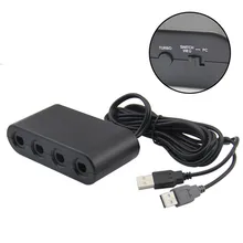 Новые 4 порта для контроллеров GameCube GC usb-адаптер для nintendo wii U PC NGC для ПК игровой аксессуар