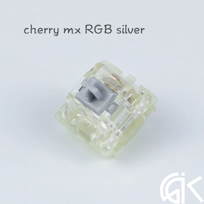 1 шт. оригинальная механическая клавиатура RGB переключатель cherry MX speed silver MX RGB серебристый для K70 STRAFE