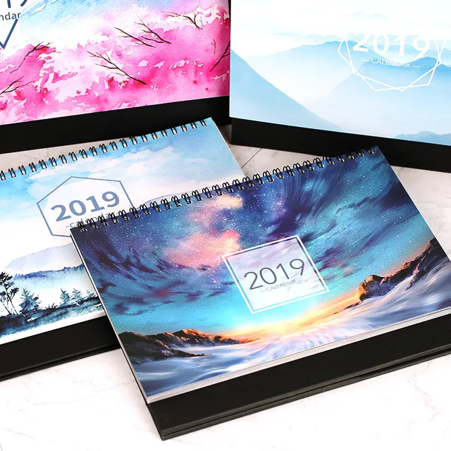 online shop 2019 watercolor scenery starry sky series table desk