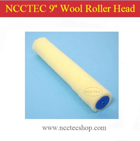 Extreme armoede Oprechtheid Botsing 9 ''waterbasis latex kwast roller HOOFD | 225mm wol verfroller hoofd zonder  handvat|paint cover|paint rollers with designpaint scratch - AliExpress