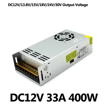 

400W DC12V 13.8V 15V 18V 24V 30V DC Driver Lighting Transformer 12V Power Supply Switching For Led Strip display Lamp CCTV