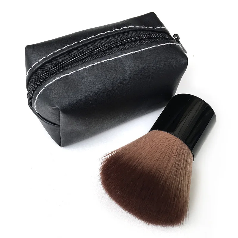Brand Powder Blush Brush Portable makeup Brush Large Cosmetics Makeup Brushes with PU bag