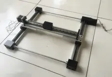 Новая сборка 3d moudle зубчатый ремень / механический / козловой / 2 D / 3 D / руководство слайд модуль / 42 шагового двигателя