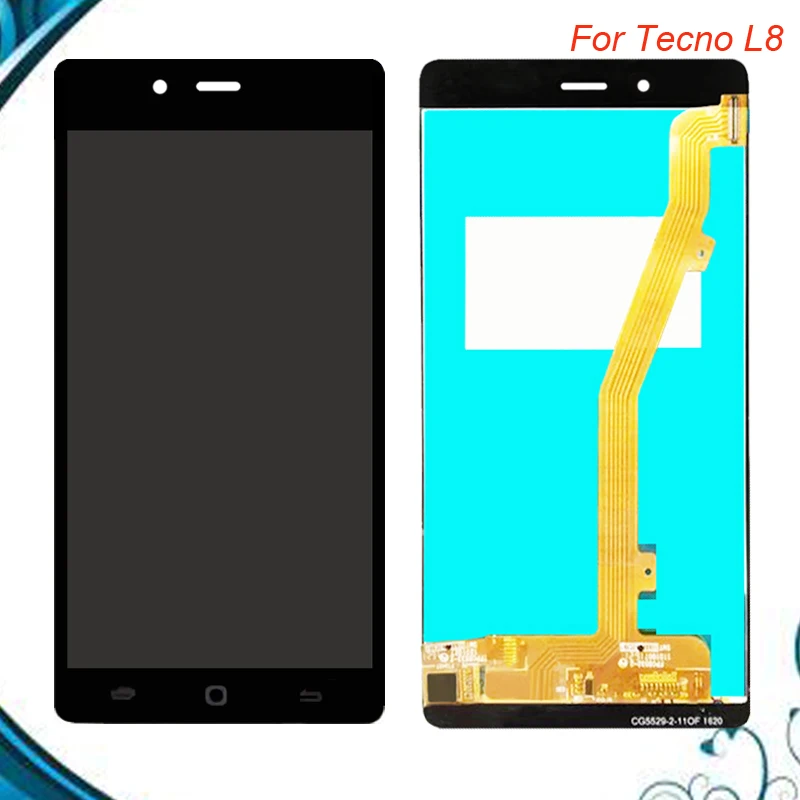 

5PCS/Lot For Tecno Camon L8 LCD Display+Touch Screen Digitizer Assembly Replacement In Stock
