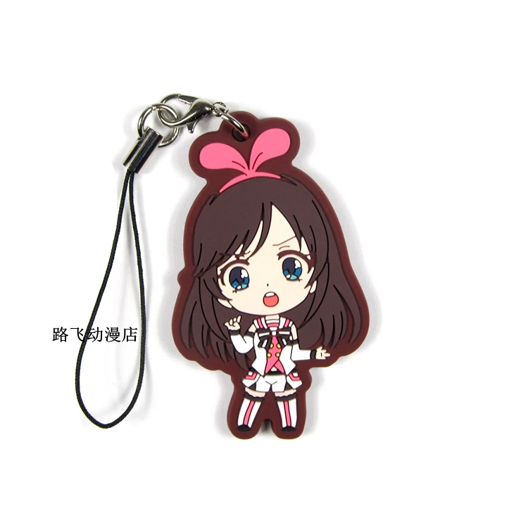 Kizuna AI фигурку аниме модель канальный мобильный телефон школьная сумка резиновый