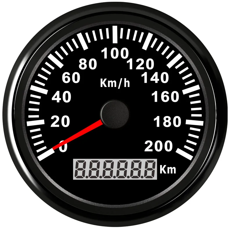 Универсальный GPS датчик скорости 85 мм 200 км/ч 120 измеритель для автомобиля