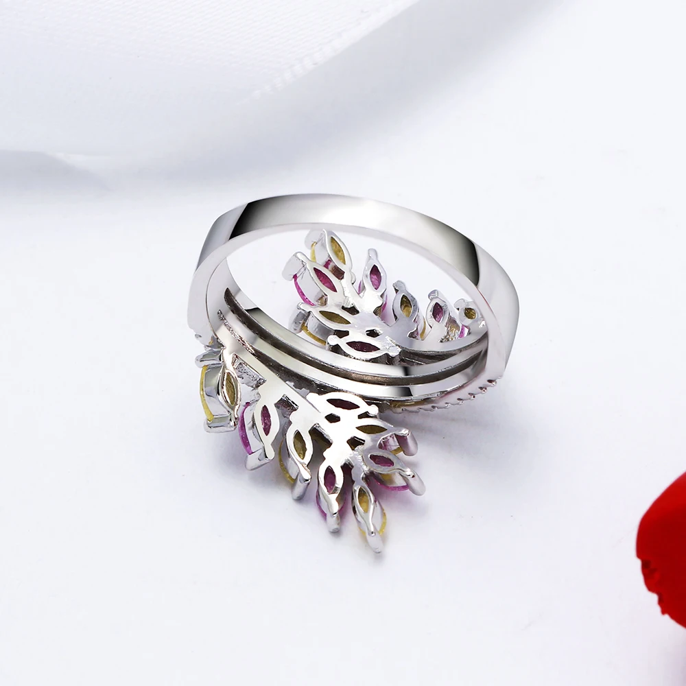 horse eye zircon ring
