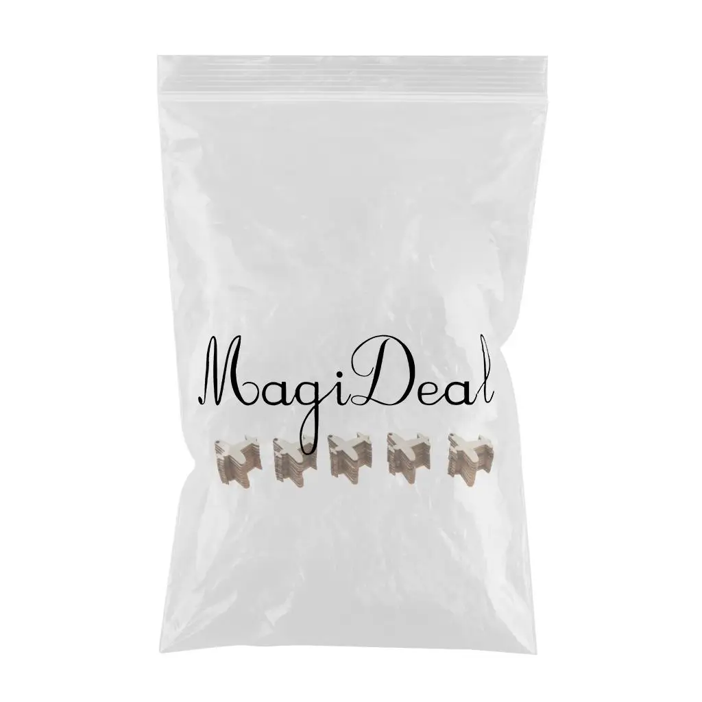 Pieces of 50/Set Blank Wooden Airplane Cutout Gift Tags Label Ornament DIY Craft Party & Holiday DIY Decorations