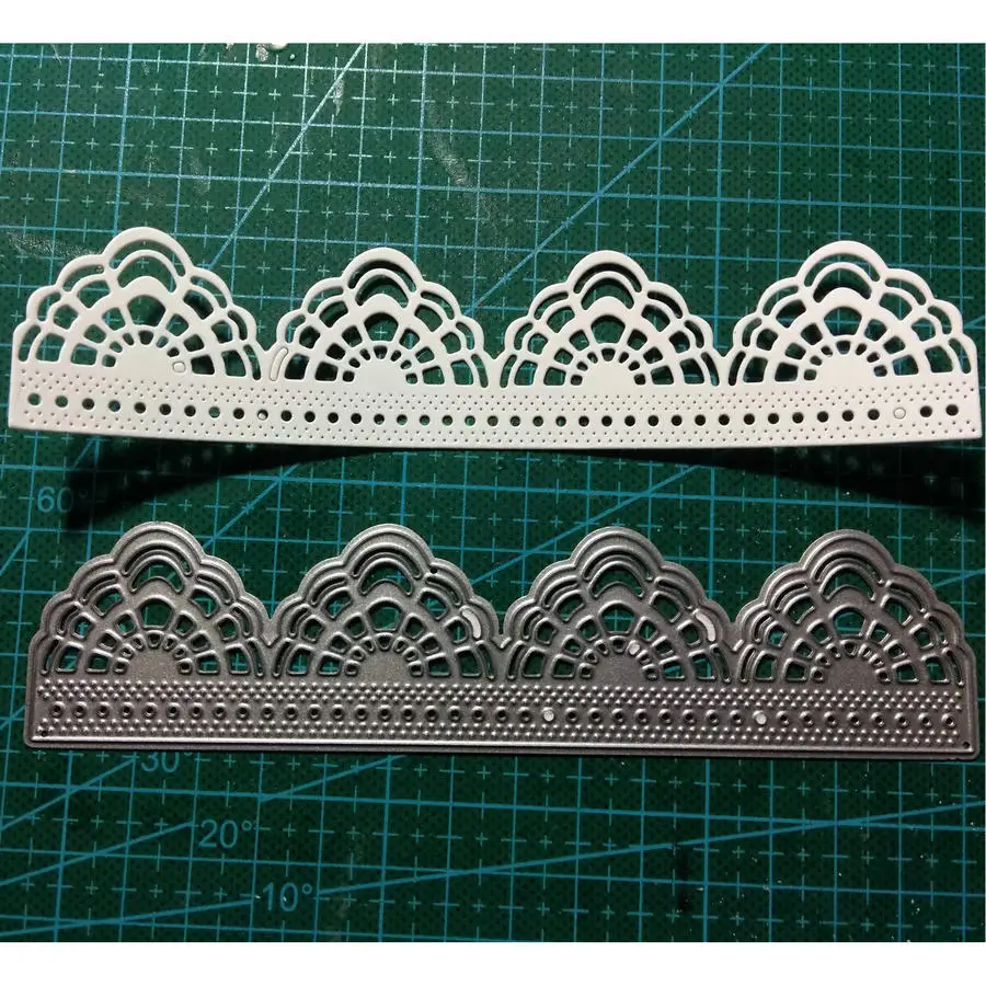 

Flower Lace Border Metal Cutting Dies Stencils for DIY 2019 New Scrapbooking Decorative Embossing Photo Cards Die Cut Template