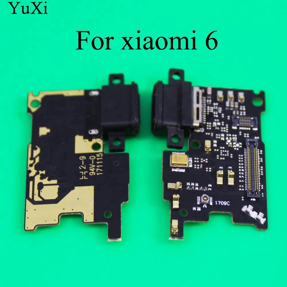 

YuXi Dock Connector Charging Port Flex Cable For Xiaomi Mi 6 Mi6 USB Charging Port Charger Board Repair Parts