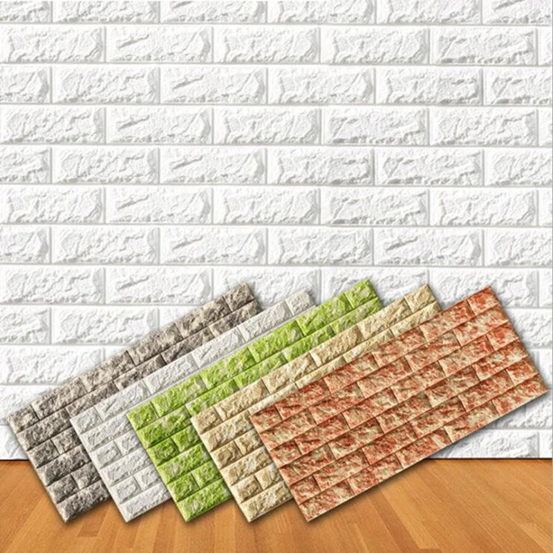 70 15cm Creative  PE  Foam  3D  Wall  Stickers  Safty Home Decor 