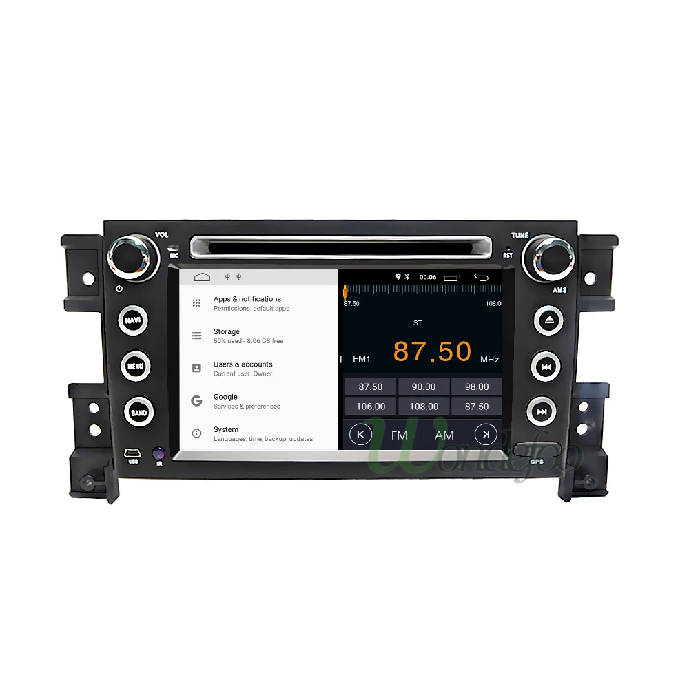 Sale Android 8.1 2G 2 din auto multimedia player For suzuki grand vitara 2006 2007 2008 2009 2010 2011 gps radio stereo IPS SCREEN pc 5