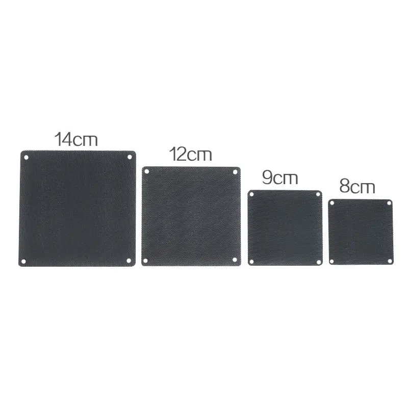 ESLOTH Computer Components Chassis Fan HighQuality PVC 80/90/120/140mm Dustproof Filter Fan Protective Net Cooling Accessories ESLOTH Computer Components Chassis Fan HighQuality PVC 80/90/120/140mm Dustproof Filter Fan Protective Net Cooling Accessories