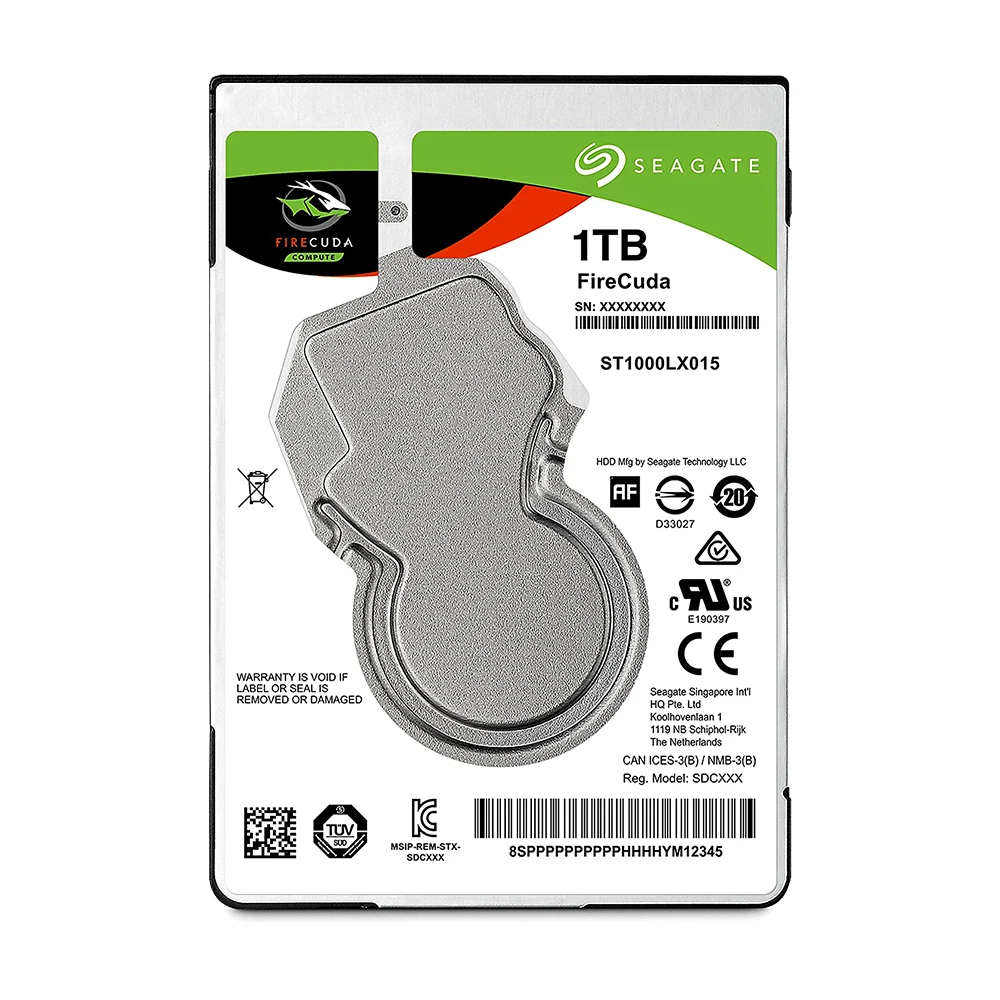 Seagate 1 ТБ ноутбук SSHD Гибридный внутренний жесткий диск 2 5 &quot7 мм 5400 об/мин SATA 6