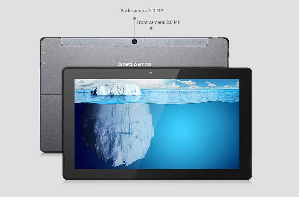Teclast X3 Plus 2 in 1 Tablet PC 11.6 inch Windows 10 Intel Celeron N3450 Quad Core 1.1GHz 6GB RAM 64GB eMMC Bluetooth Dual Cameras