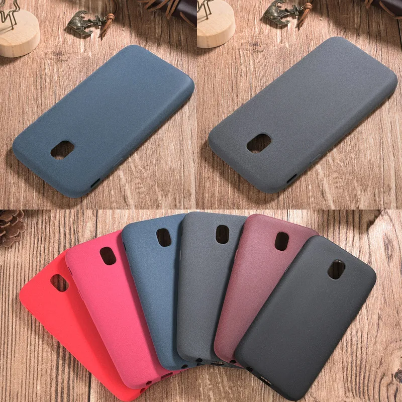 

For Samsung J5 2017 J530 J530F Case Colored Plush Matte Silicon TPU Skin Soft Back Cover Case for Samsung Galaxy J5 2017 SM-J530