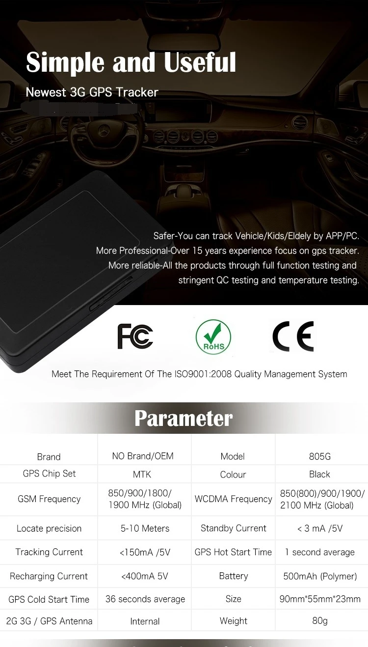 newest 3g gps tracker