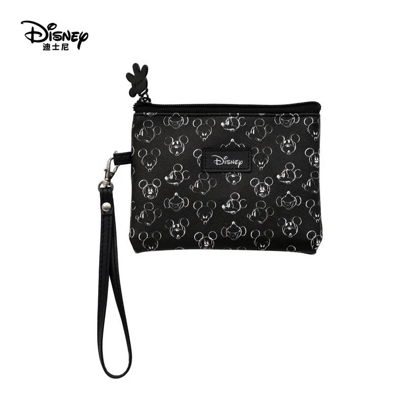 

Genuine Disney Classic Mickey retro style hand-painted series Multi-function Women Bag Wallet coin Purses Baby Care Bag Mummy