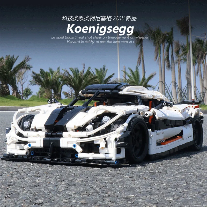 

Technic Series The MOC-4789 Changing Racing Car Set Model Building Block Bricks Toys Gift Compatible With Legoings Luxury Sports