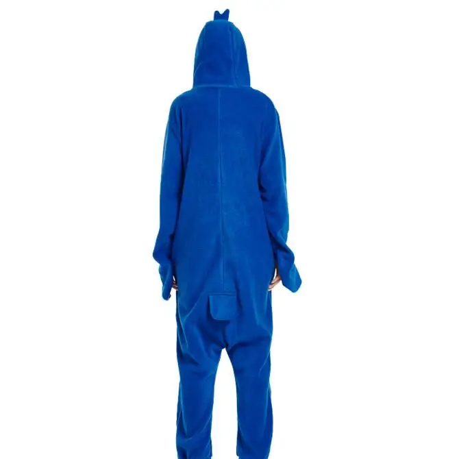 HKSNG/Пижама синего цвета с пингвином для взрослых; милый комбинезон для Хэллоуина; семейные вечерние костюмы для косплея; комбинезоны; пижамы; Kigu