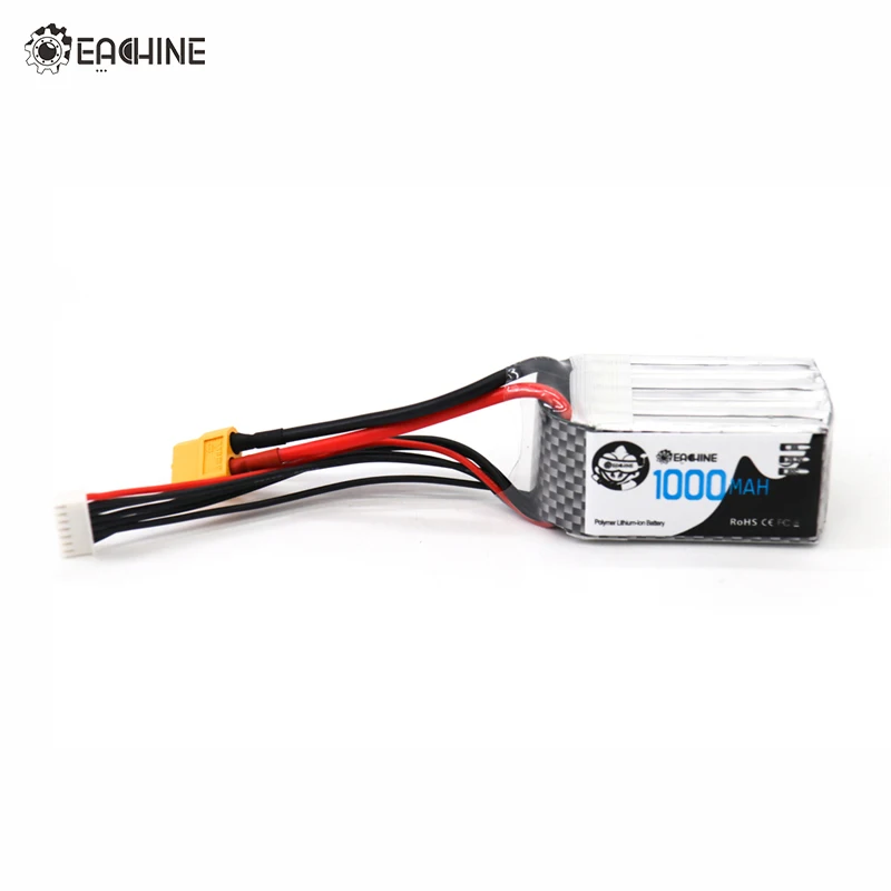 Eachine 1000mAh 6S 22,8 V 80C HV Lipo батарея 62x33x38 мм XT60 разъем RC батарея для X220HV FPV гоночный Дрон Запчасти Аксессуары - Цвет: 1PCS