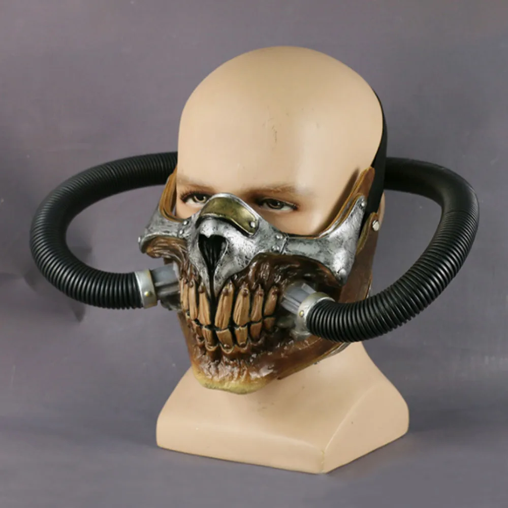 Mad Max 4  Mask Cosplay Halloween Masquerade face helmet Props Gifts PVC Mask High Quality 1