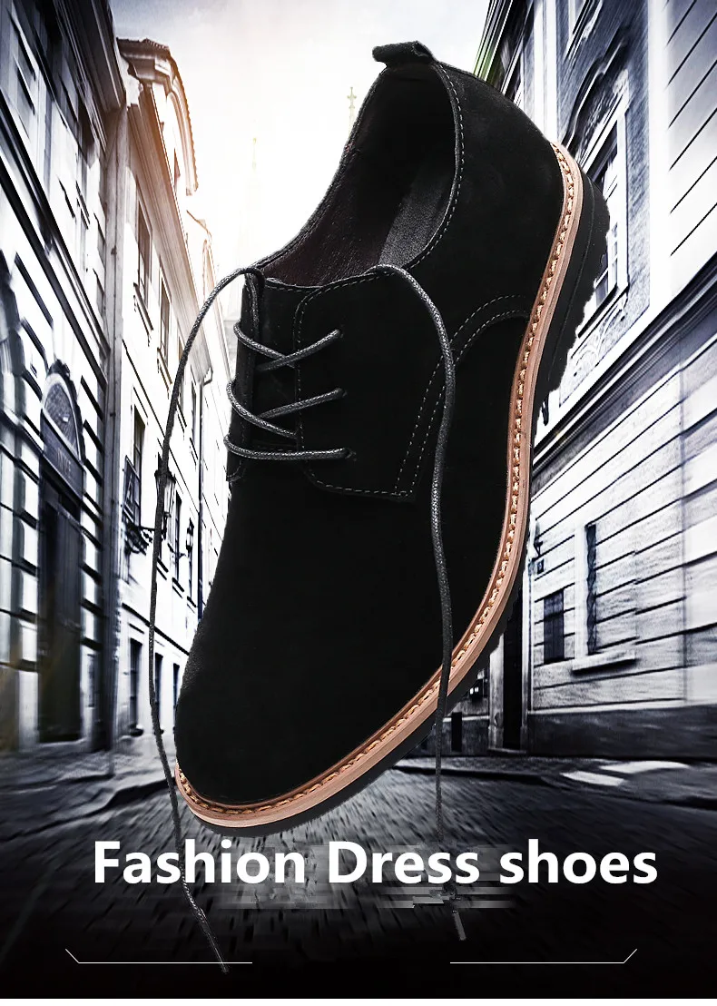 Новое поступление; мужская повседневная обувь; высококачественные модельные туфли из спилка; модные замшевые мокасины на плоской подошве; брендовые оксфорды; Мужская обувь; размеры 38-46