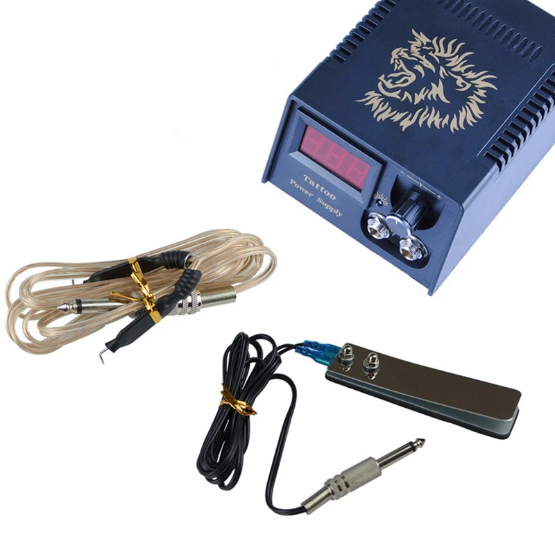 

Complete T Kit 2 T Machines G Black Ink Set Power Supply Grips Body Art Tools Set T Permanent Makeup T Set Us Plug