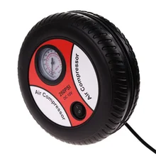 Cars Mini Inflatable Pump Electric Tyre Pressure Monitor Compressor PortablePSI 12V Air Pumping Tire Pumps for Bike Motor Ball
