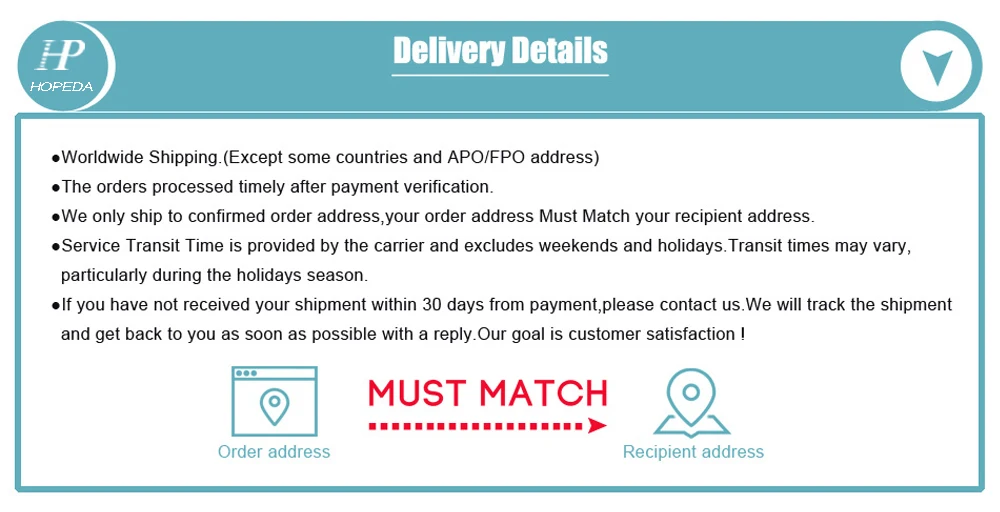 Delivery Details 