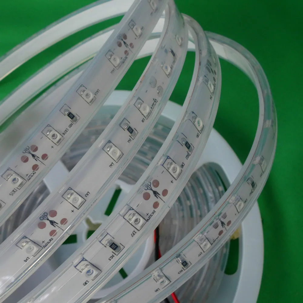 Гибкий Светильник 3528 SMD 12 В 60 светодиодов/м 5 м 300 светодиодов белый теплый синий