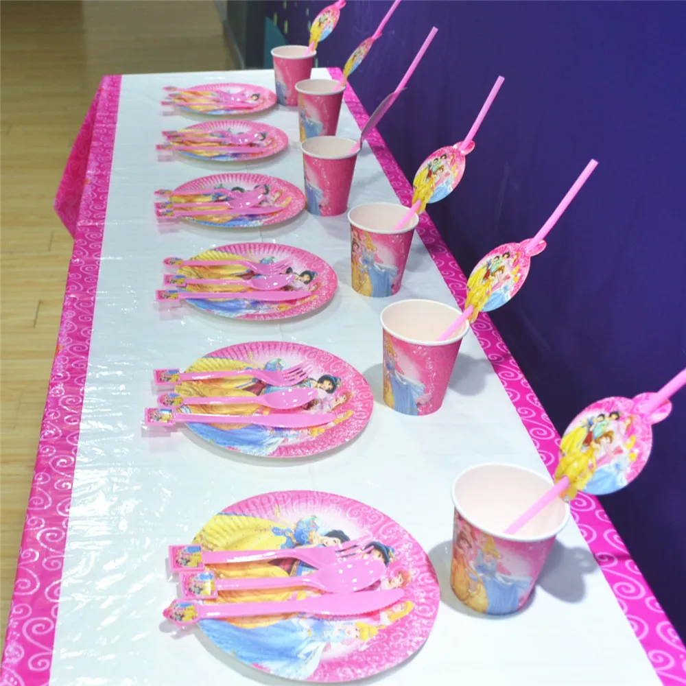 61 шт. Pop Princess Baby Shower детский день рождения Рождественская вечеринка