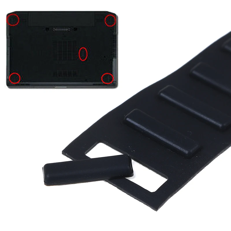 5 шт. резиновые ножки для Dell Latitude E6420 E6430 E6220 E6330 E6320 нижняя крышка|Компьютерные