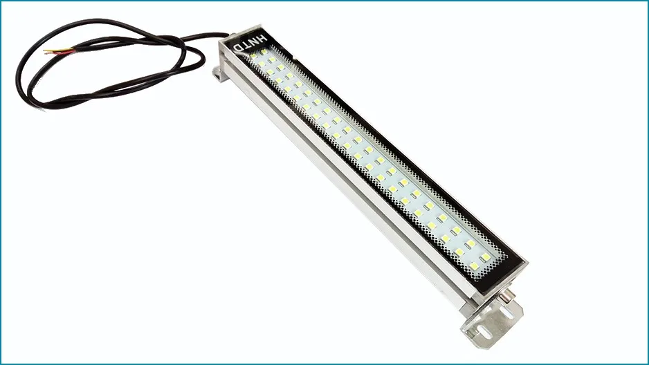 Emissor de Luz do Painel Painel de Led Máquina de Trabalho de Metal Ferramenta de Iluminação Luz de Trabalho Hntd 8 w 24 v dc Diodo de Led Cnc Td47 à Prova d' Água Ip67 Frete Grátis 3 light panel led lights